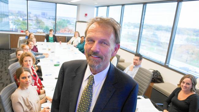   Dave Petersen, CEO of NAI Hiffman, a real estate brokerage in Oakbrook Terrace, was surprised when his company didn't make the top 100 in 2012. So he changed things. (James C. Svehla / Chicago Tribune)  