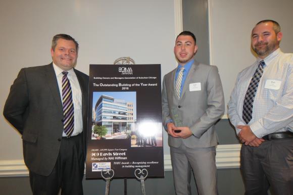   909 Davis team photo: Tom Murphy, Vice President/General Manager, Nick Koce, Apprentice Engineer, and Rob Graf, Chief Engineer.   