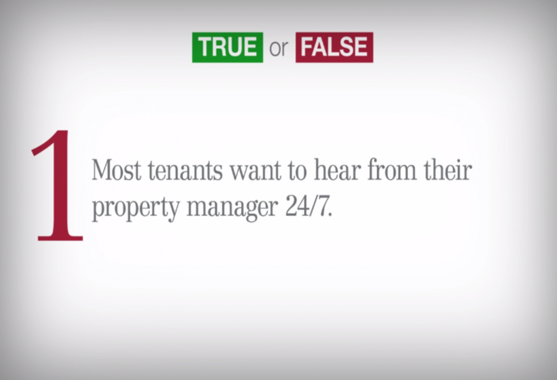 Tenants undoubtedly need their property managers to quickly get in touch with critical alerts, but how frequently do they want to be updated?