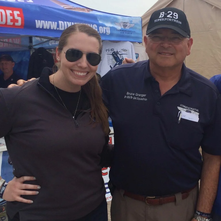 NAI Hiffman Senior VP, Bruce Granger pictured with Julia