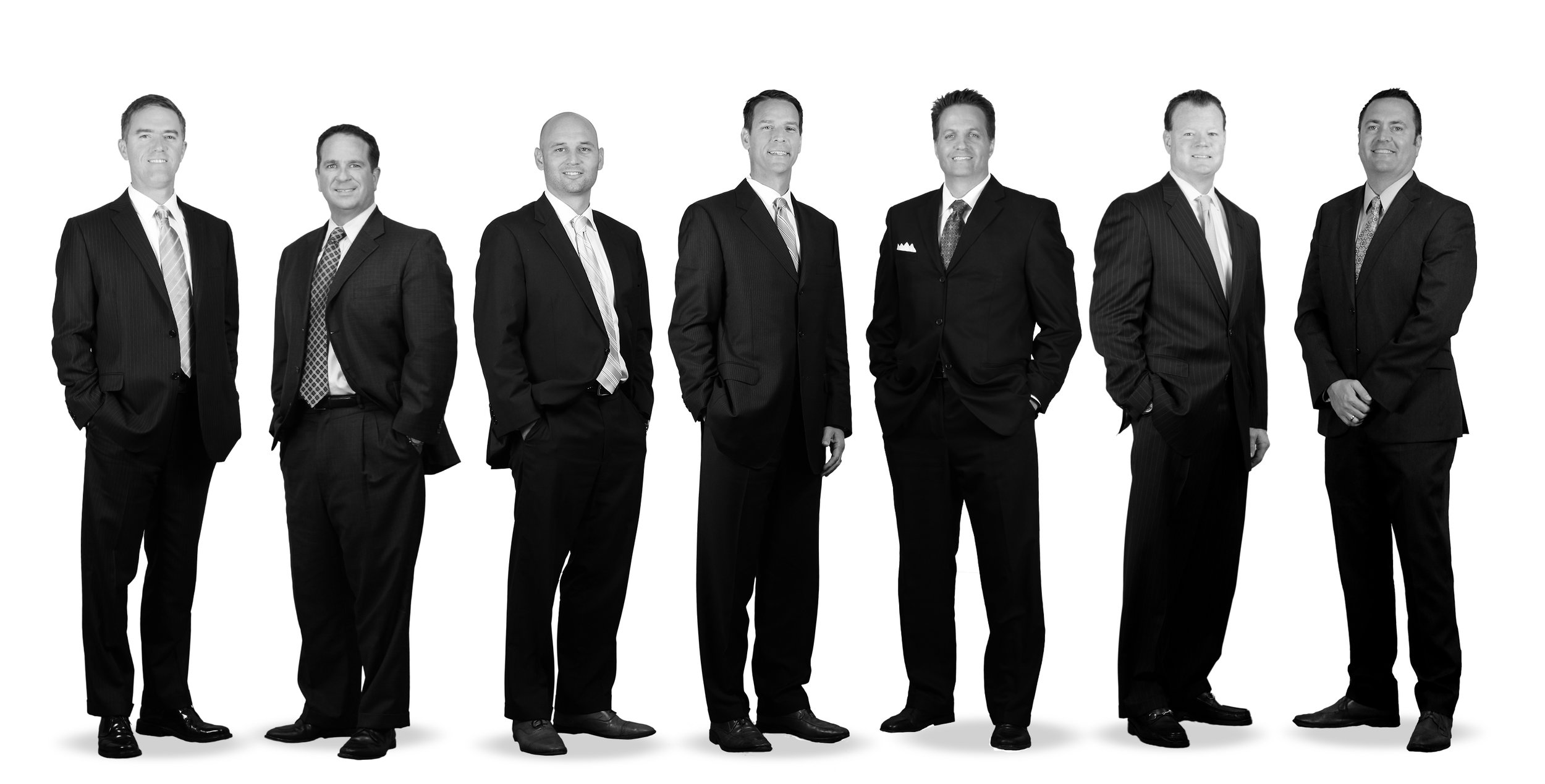  Pictured from left to right: Joe Bronson, Brian Colson, Kelly Disser, Jeff Fischer, Chris Gary, Dan Leahy, & John Whitehead 