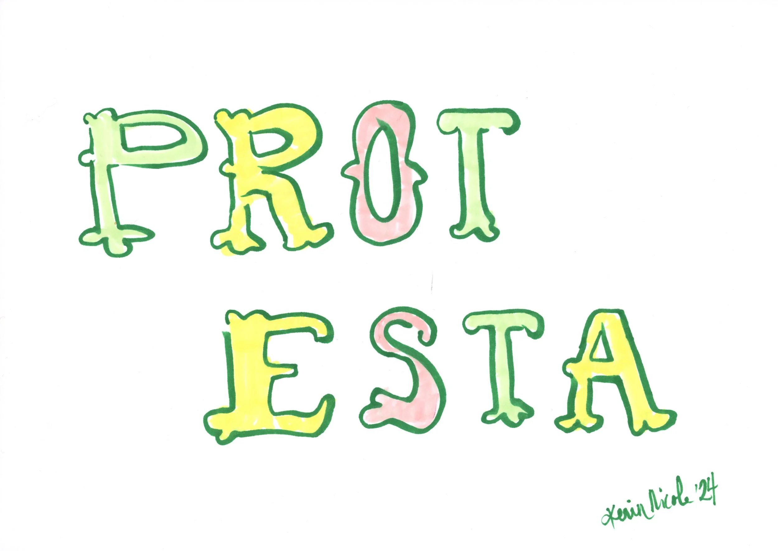 Study of Protesta at the MET