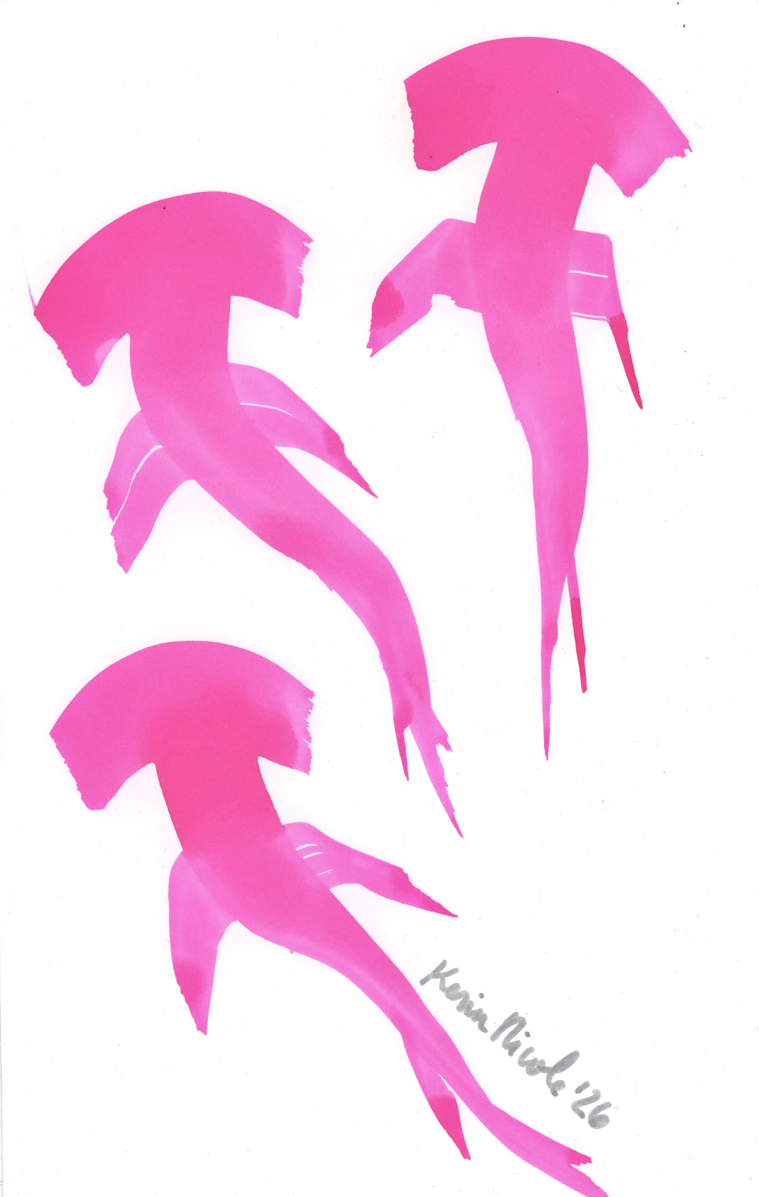 Hammerheads XLVII by Kerin Nicole