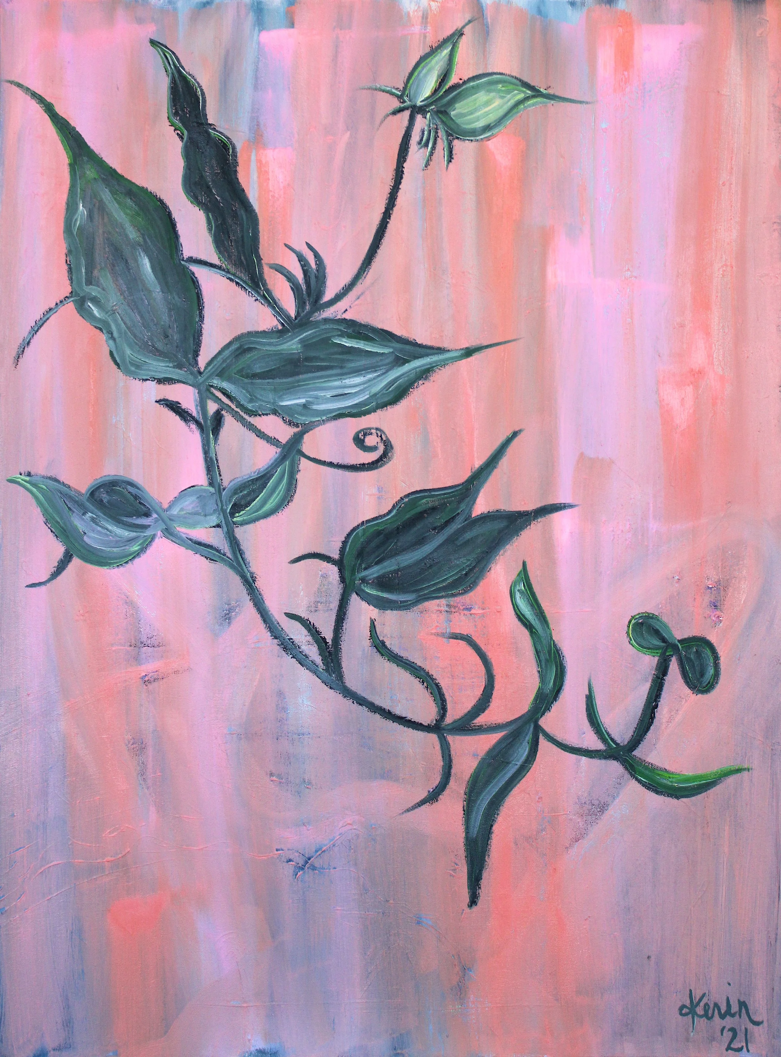 The Very Moment Before the Bloom