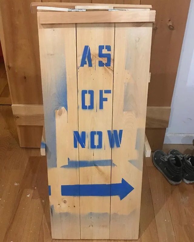 Keeping the &ldquo;drunk dad on thanksgiving&rdquo; aesthetic alive &mdash; #newsignlooks🤹🏻&zwj;♂️ come to @asofnowgallery Friday 6-9 #78henryst underneath @brooklyn_only_foods Downstairs, Beyond - curated by @nikkimehle #asofnowgallery #brooklynon