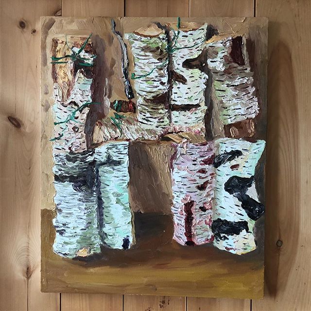 &ldquo;Smoking Birch II&rdquo; 2019