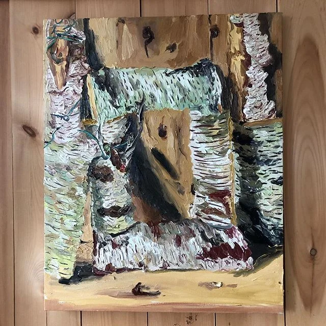 &ldquo;Smoking Birch III&rdquo; 2019
