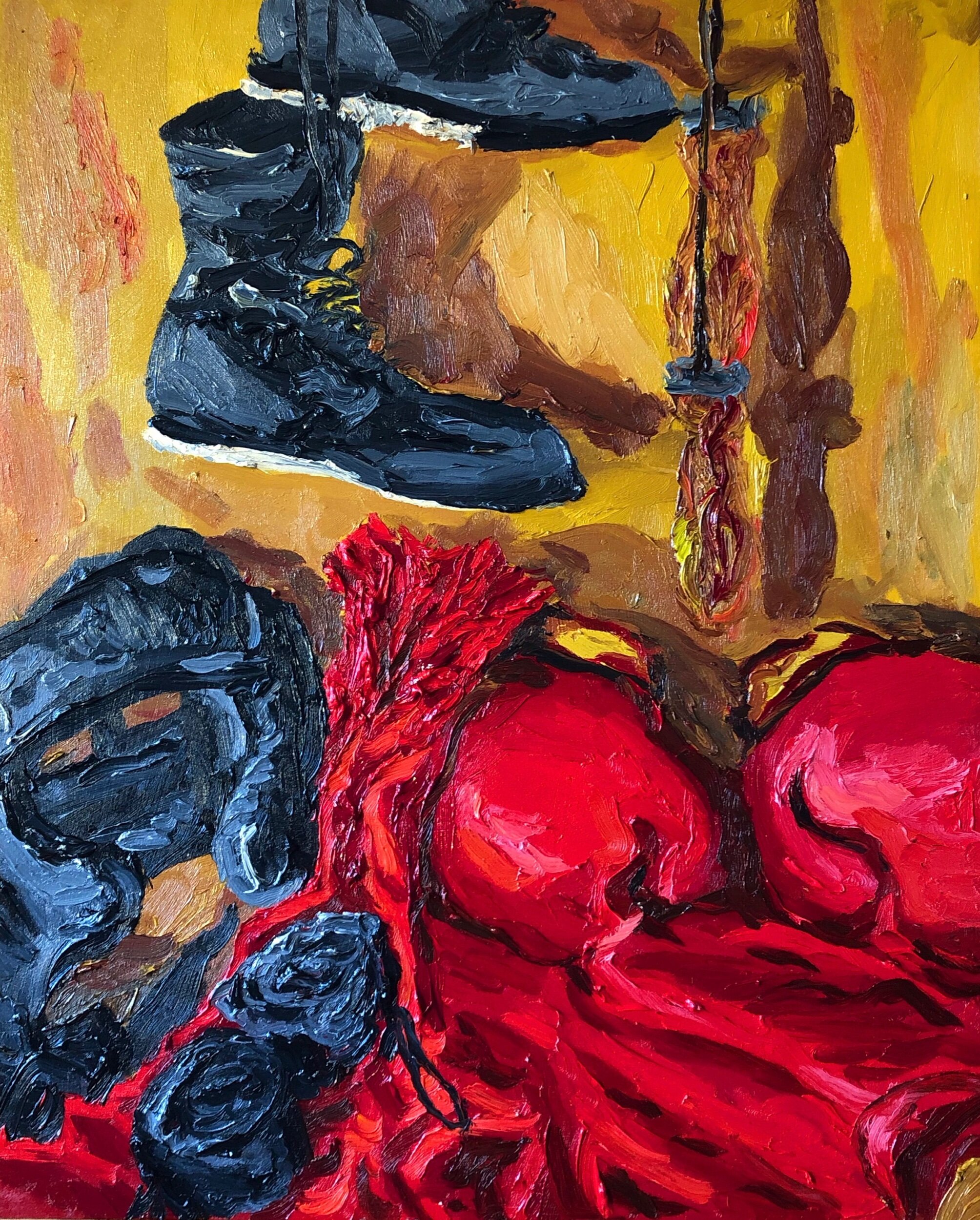 “For the New Bed Stuy Boxing Center” 39 x 31”