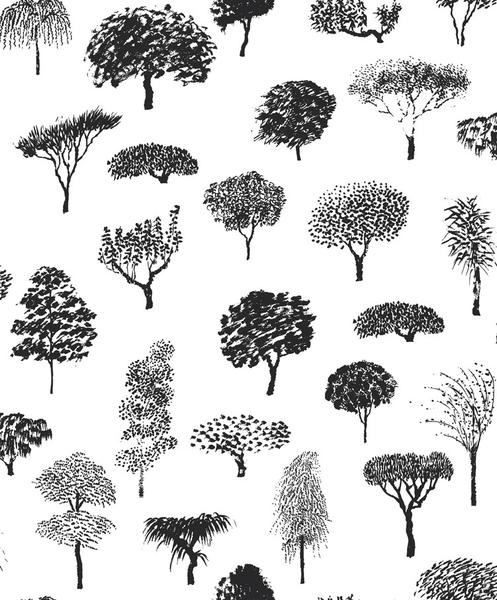 We chose this Marimekko wallpaper for our side entrance/kitchen entrance! Keeping the theme of black + white wallpaper ( we have bunnies going in the bathroom ) I'm excited that this will liven up the small hallway as guests enter the kitchen. 
