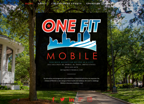 One Fit Mobile website