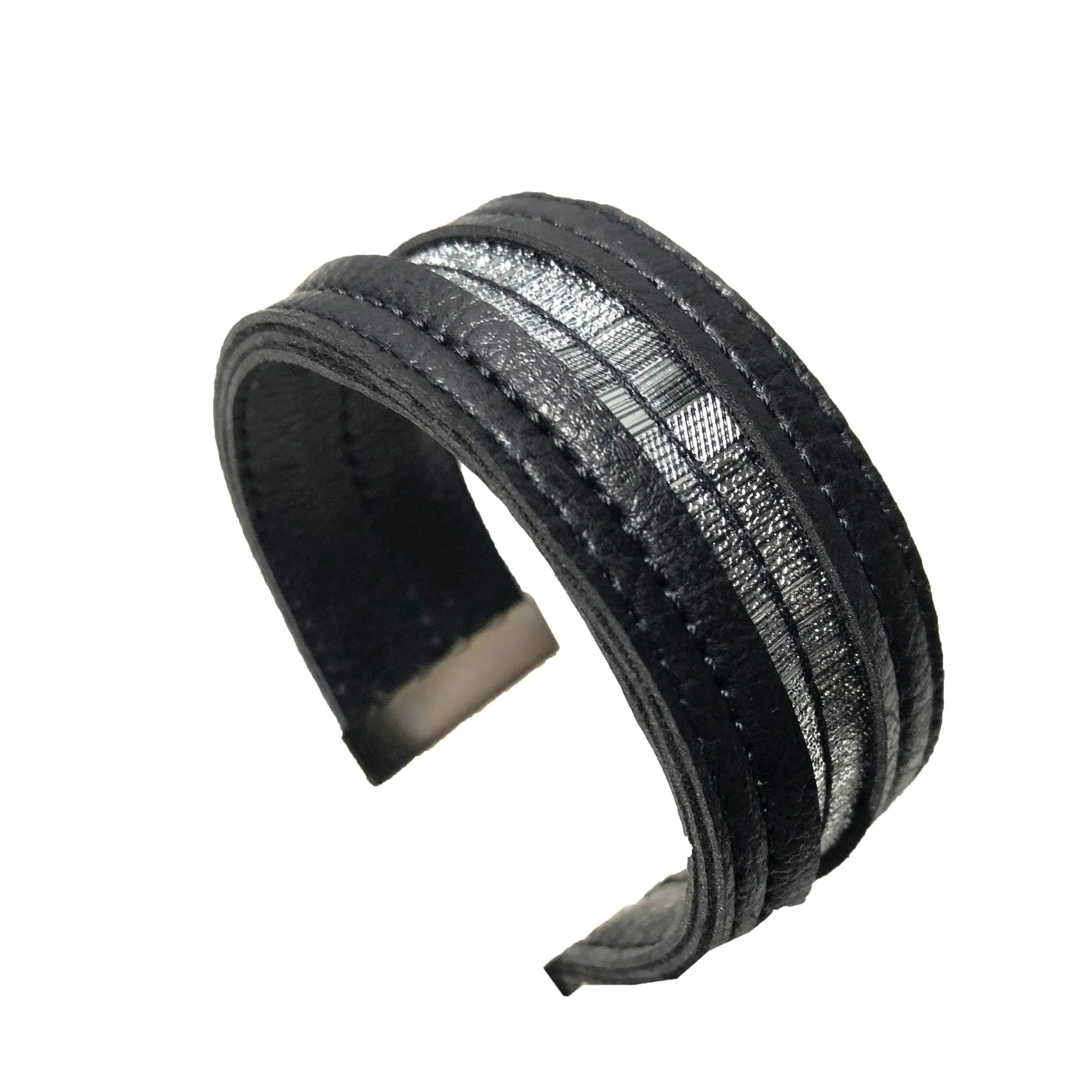 Julio Cuff Bracelet- Black & Gold Fashions.jpg