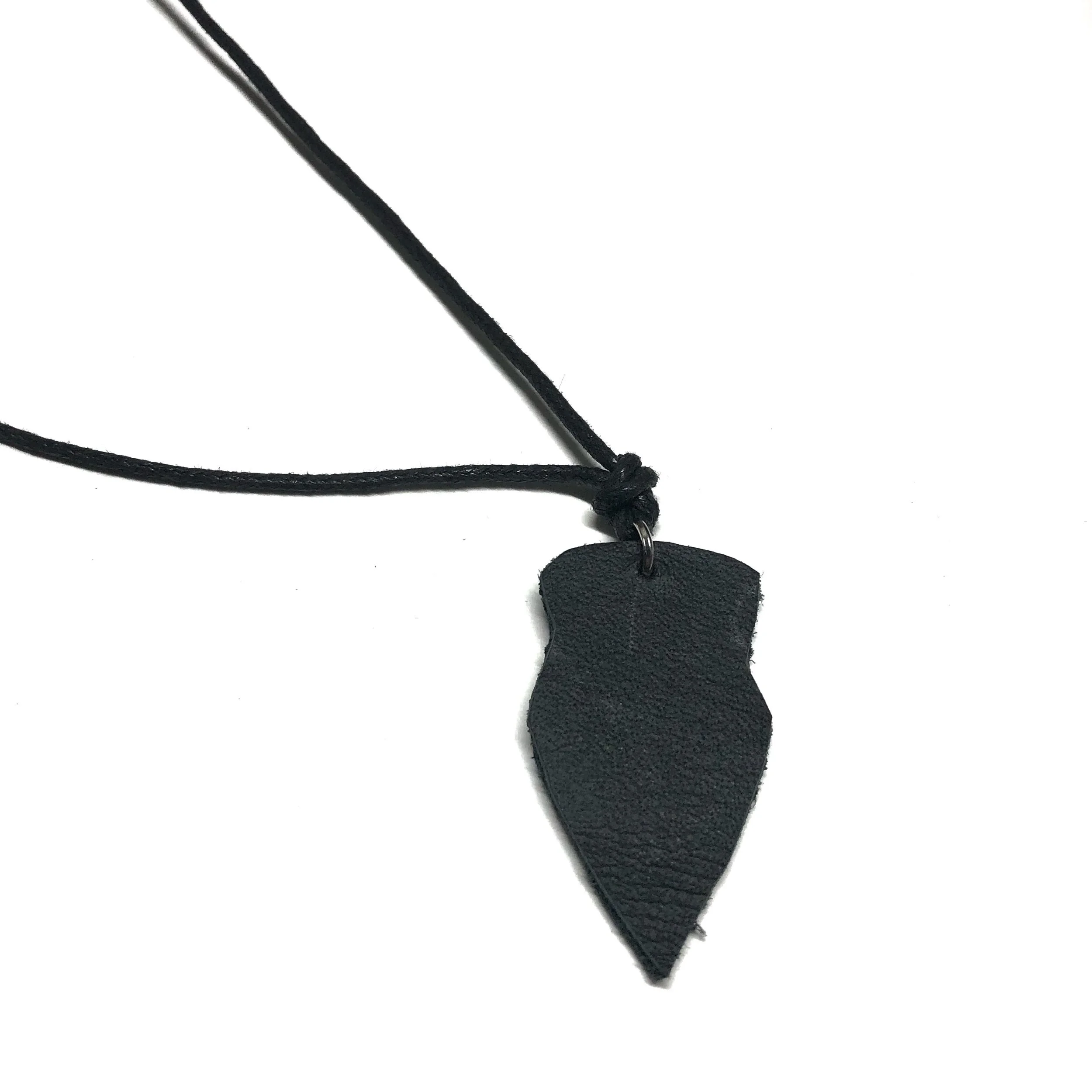 Dagger pendant cord necklace.jpeg