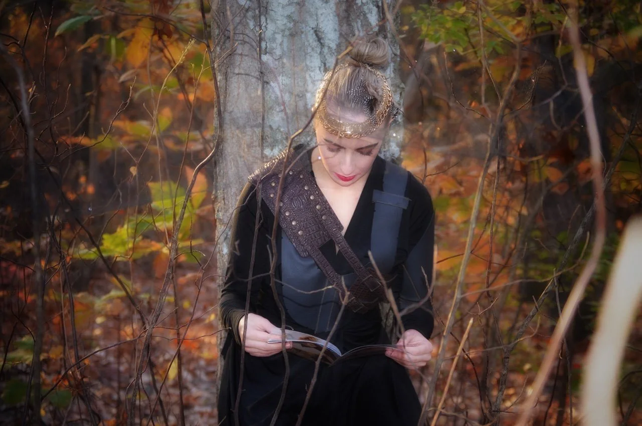 Black & Gold Fashions - model (Woods )Theme (2).jpg