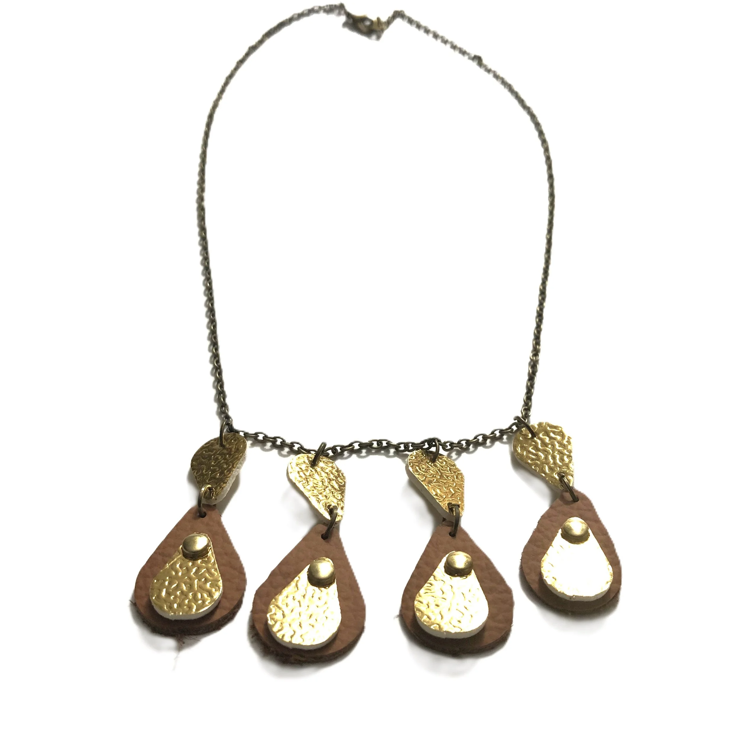 Leather Fringe Choker by Black & Gold Fashions (10).JPG