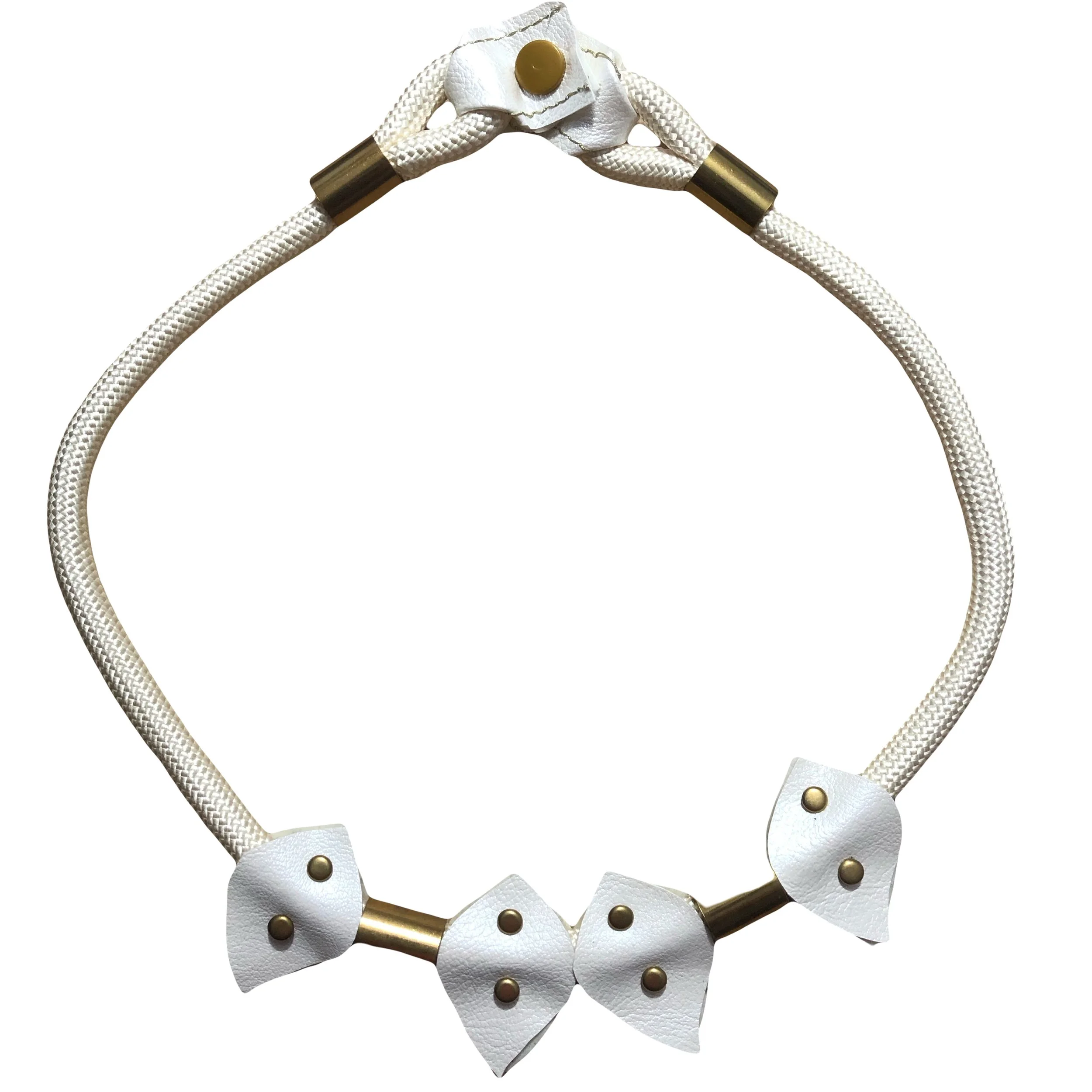 Choker style studded detail necklace.
