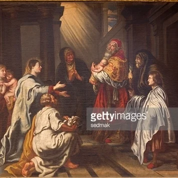 Jesus Presented in Temple (Luke 2:21-38)