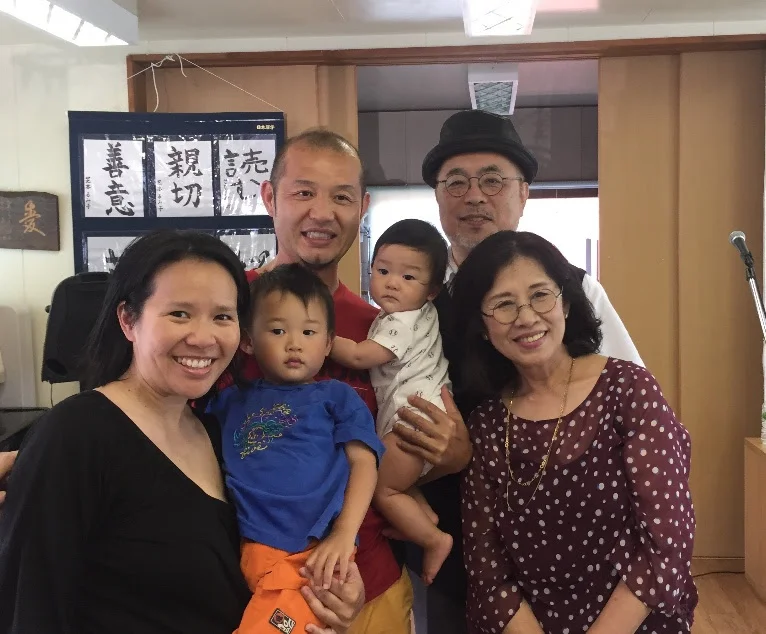 Koyama clan with Mr. & Mrs. Iwabuchi