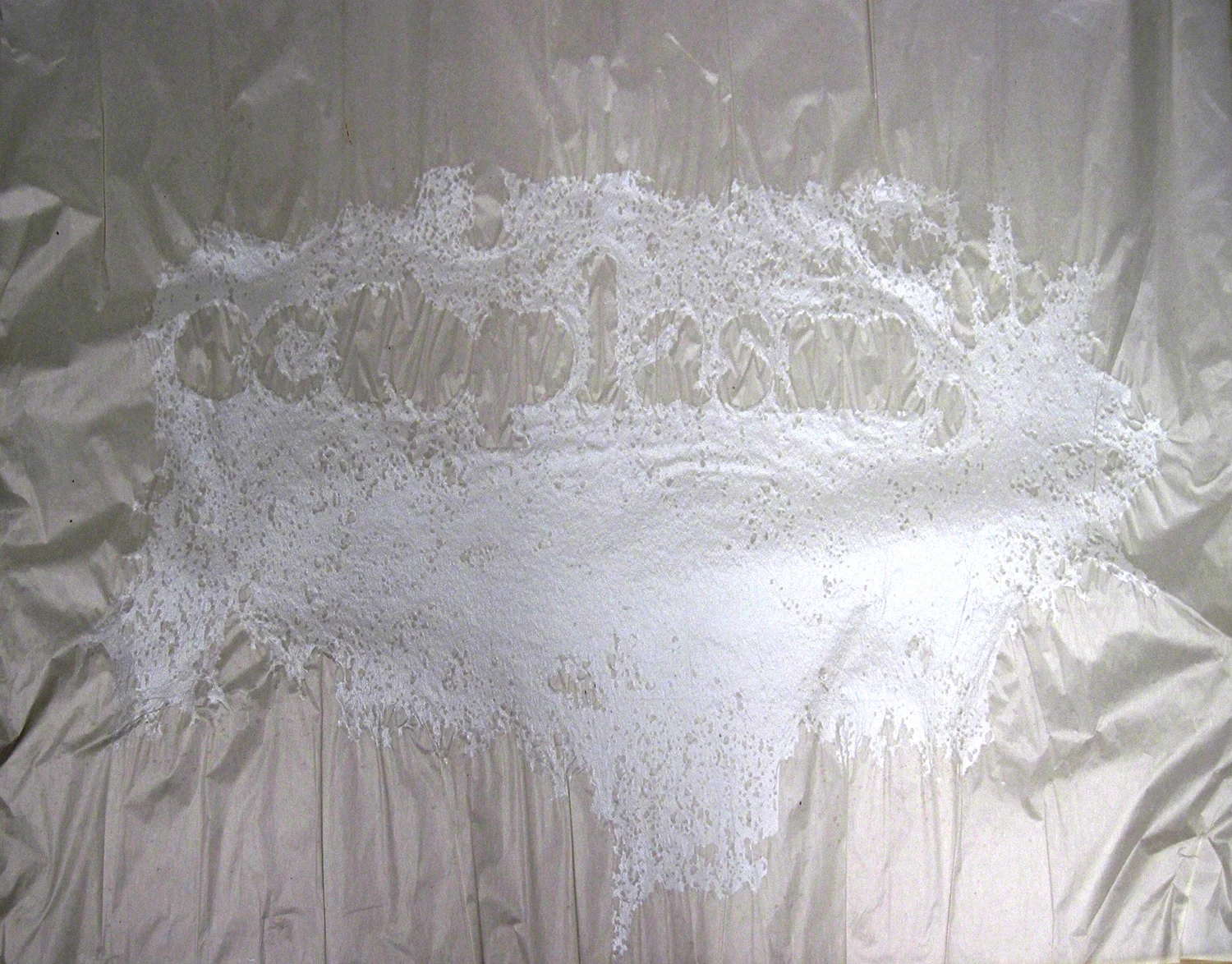 Kept, 525 North Shore Road, silkscreen on glassine, 20" x 16", 2011