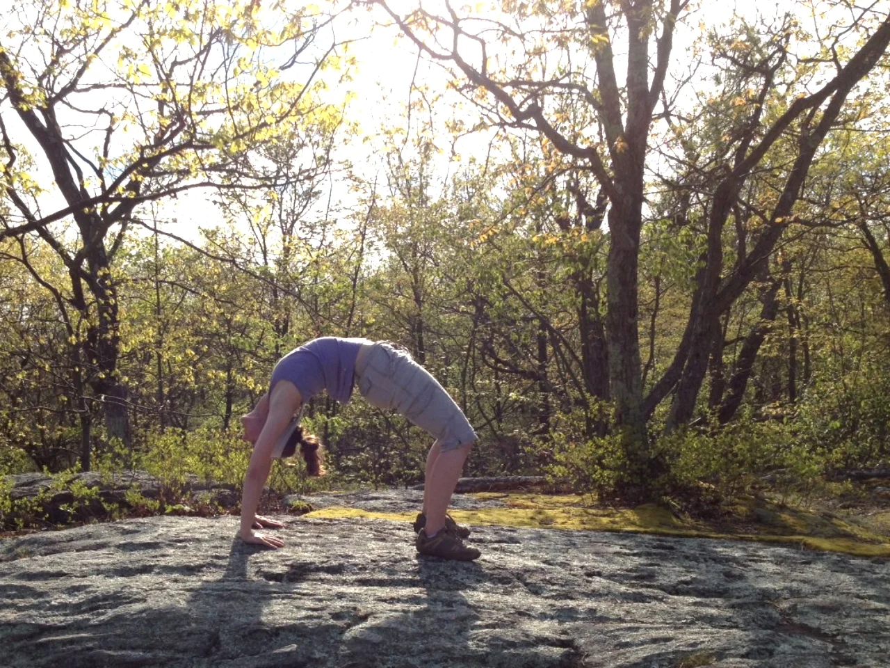 Uhrdva Dhanurasana @ Devil's Den