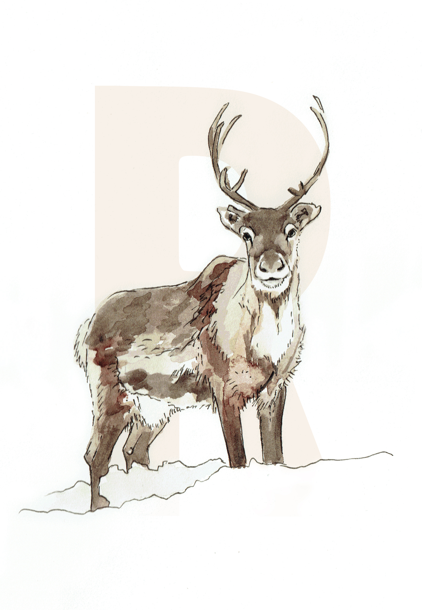 R is for Reindeer