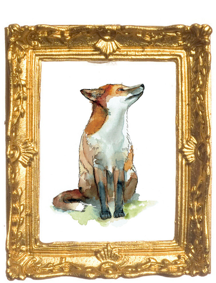 framed foxy2