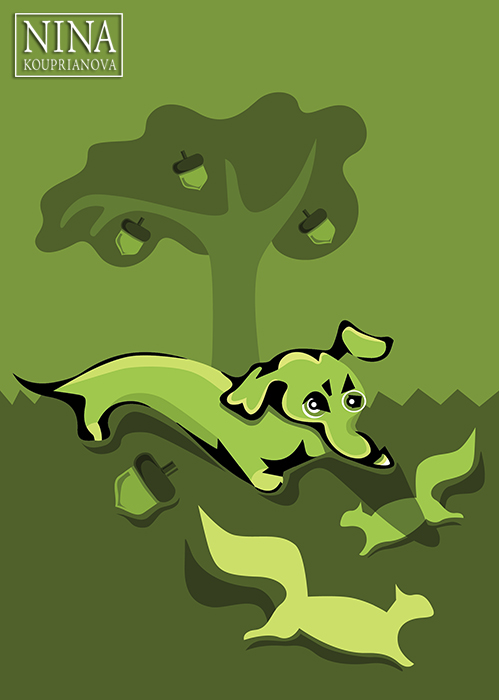 Dachshund vs. Squirrels