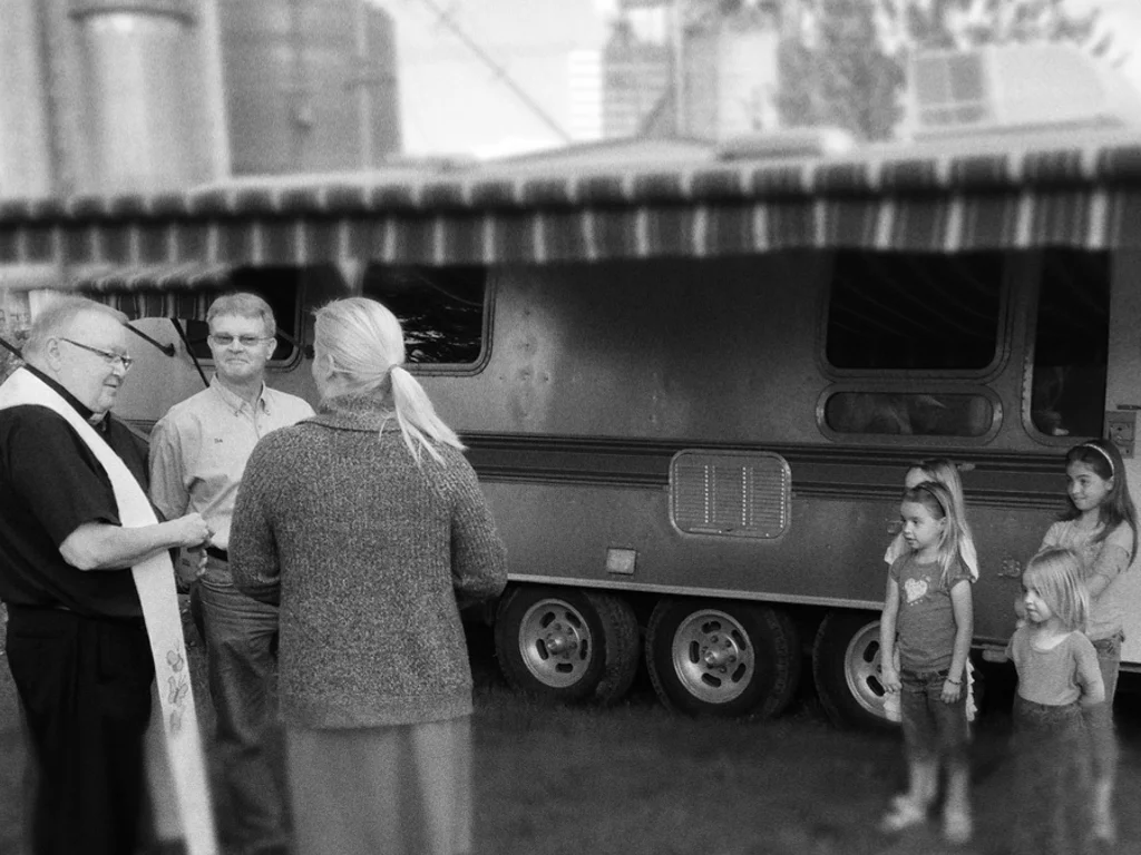 And the kids join us...