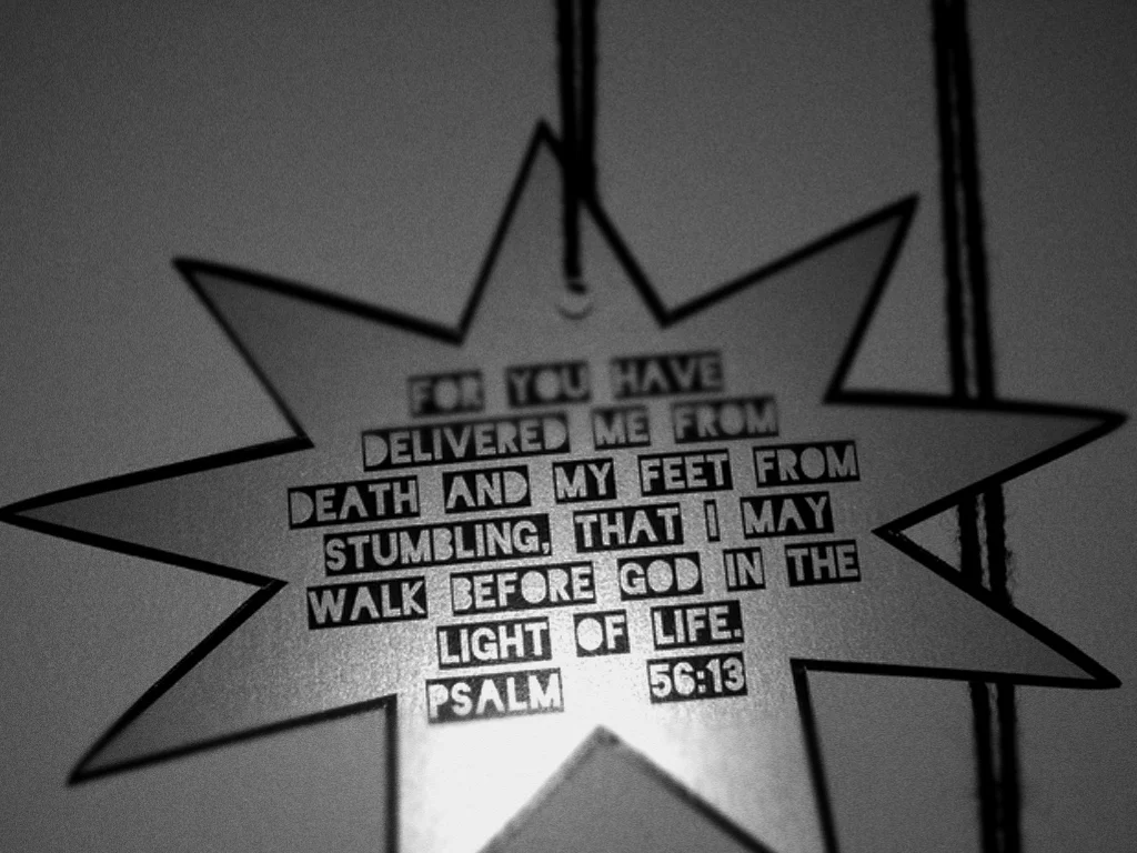 Bring Forth the Light Paper Christmas Ornaments