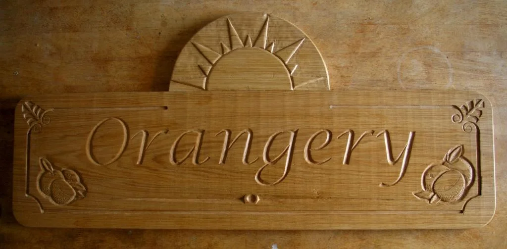Orangery sign