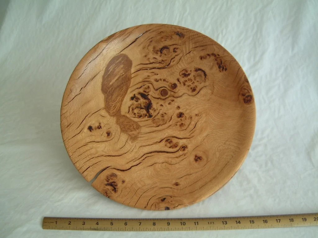 400 yr old English Oak Platter