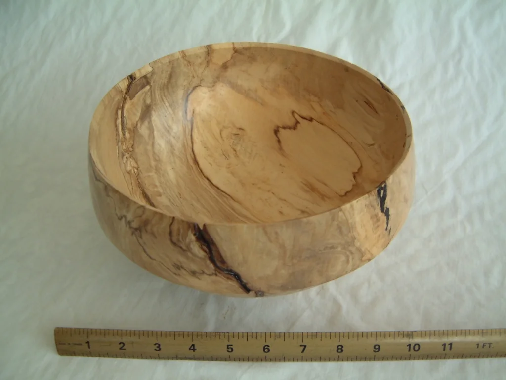 English Spalted Beech Bowl