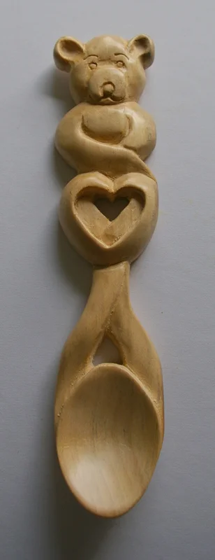 Teddybear Christening Spoon