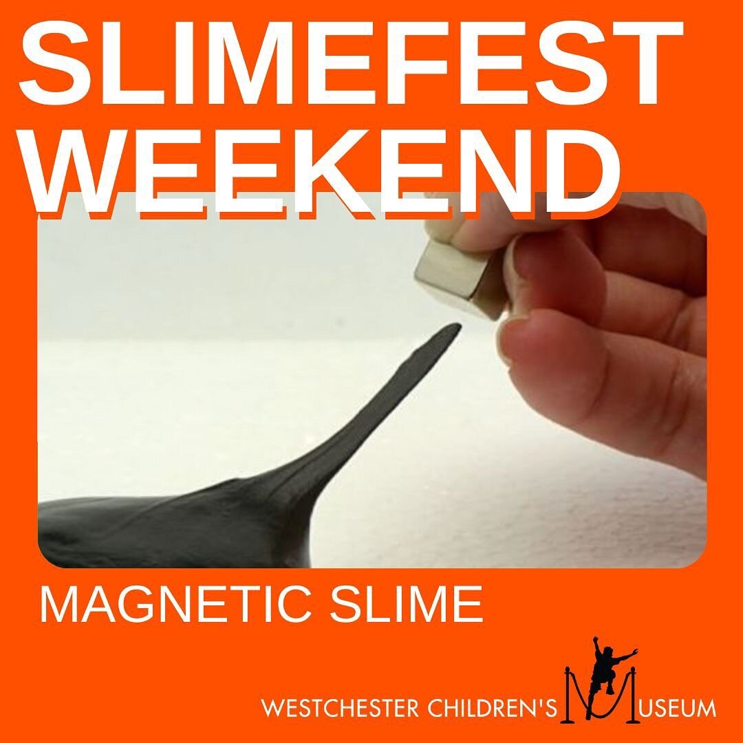 TWO MORE DAYS TILL SLIMEFEST! - March 23 &amp; 24 - featuring...
🧲MAGNETIC SLIME - who would&rsquo;ve thought that this special slime can devour a slow motion magnet??
✨
Share this post with a friend to bring them along with you! 
✨
 #FamilyFun 
#In