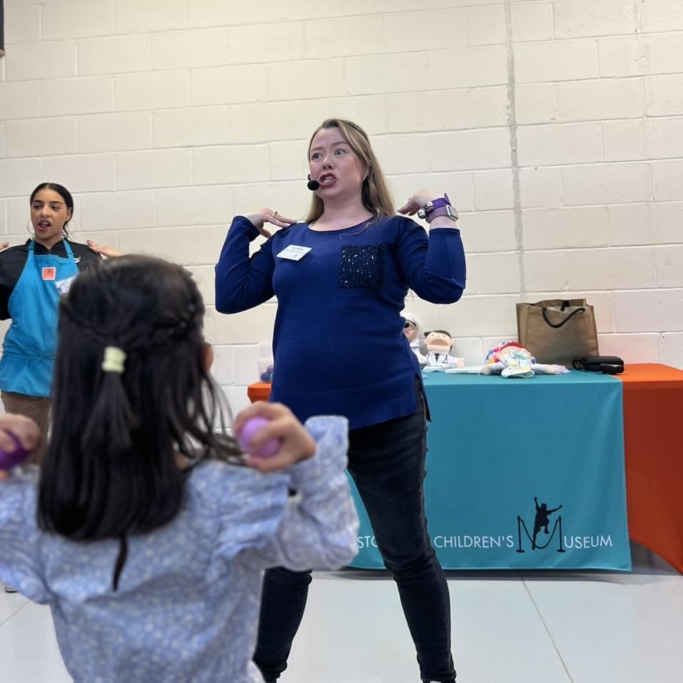 Head, shoulders, knees and toes 🎶 
&bull;
&bull;
Check out our special FIT CITY Music and Movement during the month of may! 

#DiscoverWCM 
#WestchesterChildrensMuseum
#WestchesterFamily
#WestchesterKids
#StemEducation
#PlayToLearn
#ImaginationIsKey