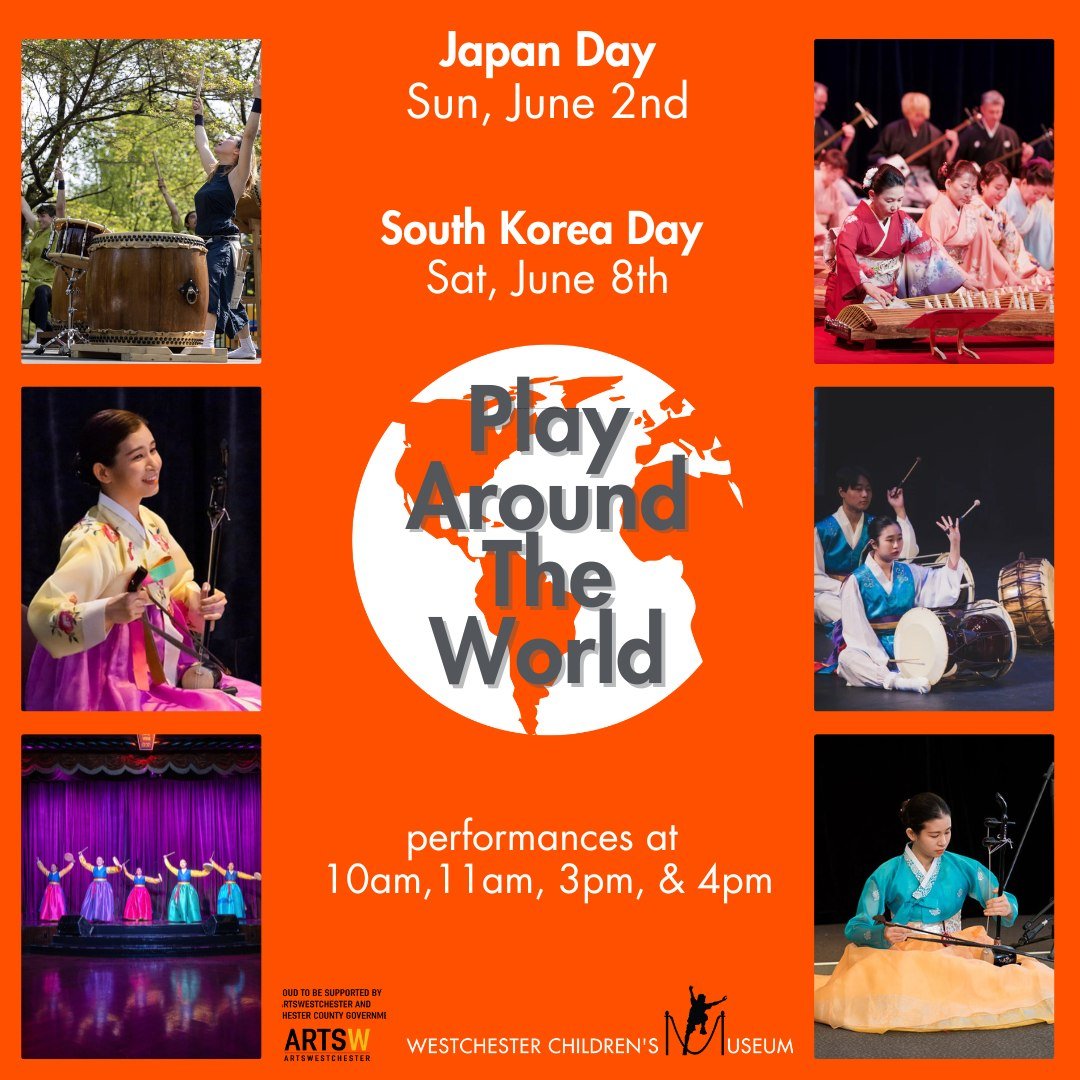Don't forget to come celebrate Japan Day (Sun, June 2nd) and South Korea Day (Sat, June 8th) at the Westchester Children's Museum.
.
.
Featuring: Keio Academy of New York 🌍
-Masayo Ishigure Koto &amp; Shamisen Player - @mkoto_official
-Yoko Nakahash