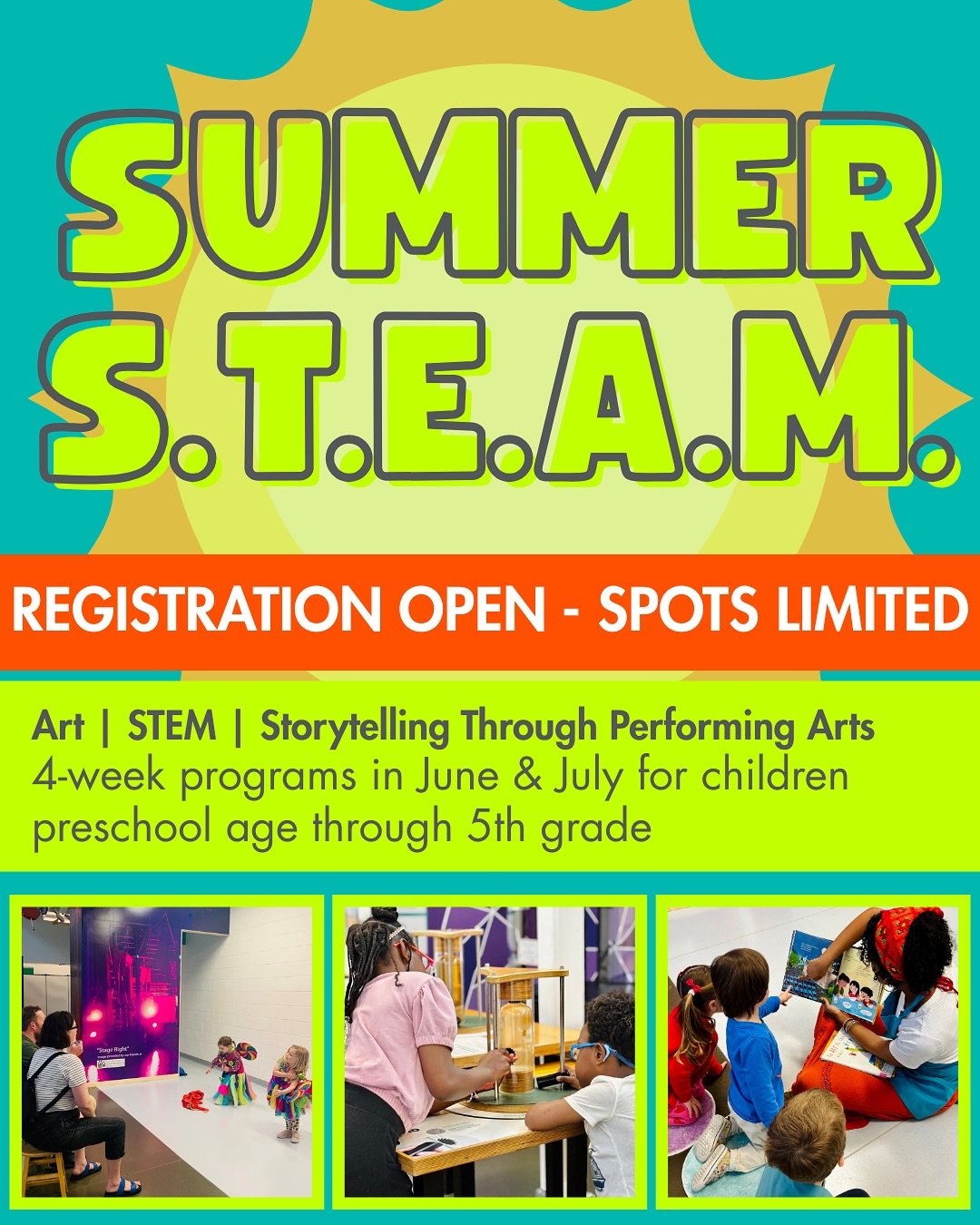 Find out more using the link in our bio 🔗

Discoverwcm.org/summer-steam
-
#eastcoast
#westchester 
#greenwichmoms
#museum 
#childrensmuseum 
#thingstodoforkids 
#earlychildhood
#playtolearn
#education 
#playbasedlearning 
#STEAM
#familyactivities 
#