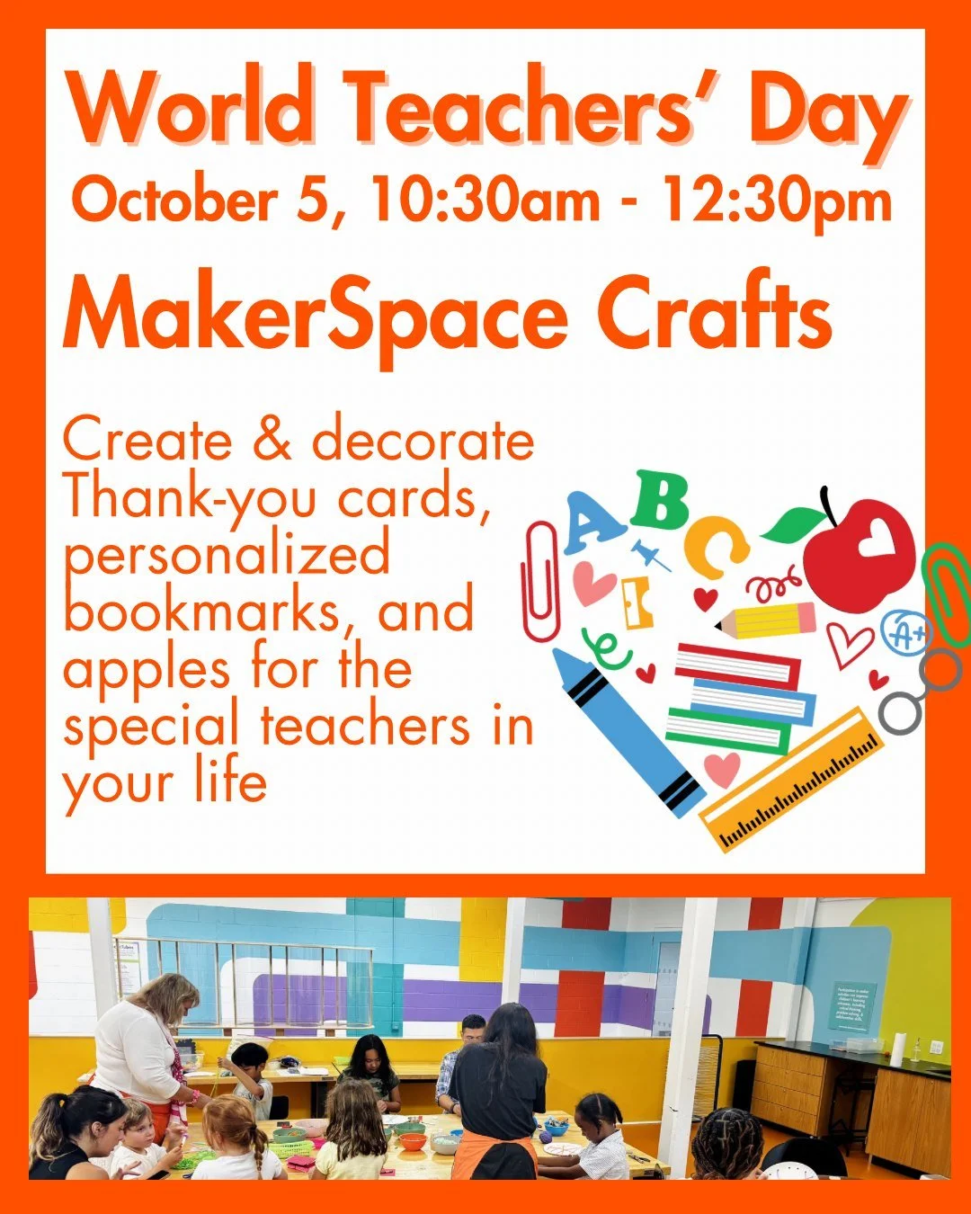 See you Sunday ✏
https://www.discoverwcm.org/calendar
-
#eastcoast
#westchesterfamily
#westchester
#museum 
#childrensmuseum 
#thingstodoforkids 
#earlychildhood
#playtolearn
#stemeducation
#playbasedlearning 
#familyactivities 
#birthdayparty
#field