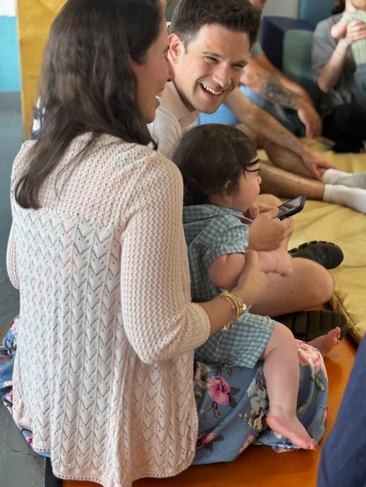 ⭐️⭐️⭐️⭐️⭐️ Review

&ldquo;Our family had a wonderful experience in the Baby &amp; Me Sessions, run by a very engaging and warm leader, Tatiele Wares. The babies have freedom to roam around different sensory activities at the start of class and play w