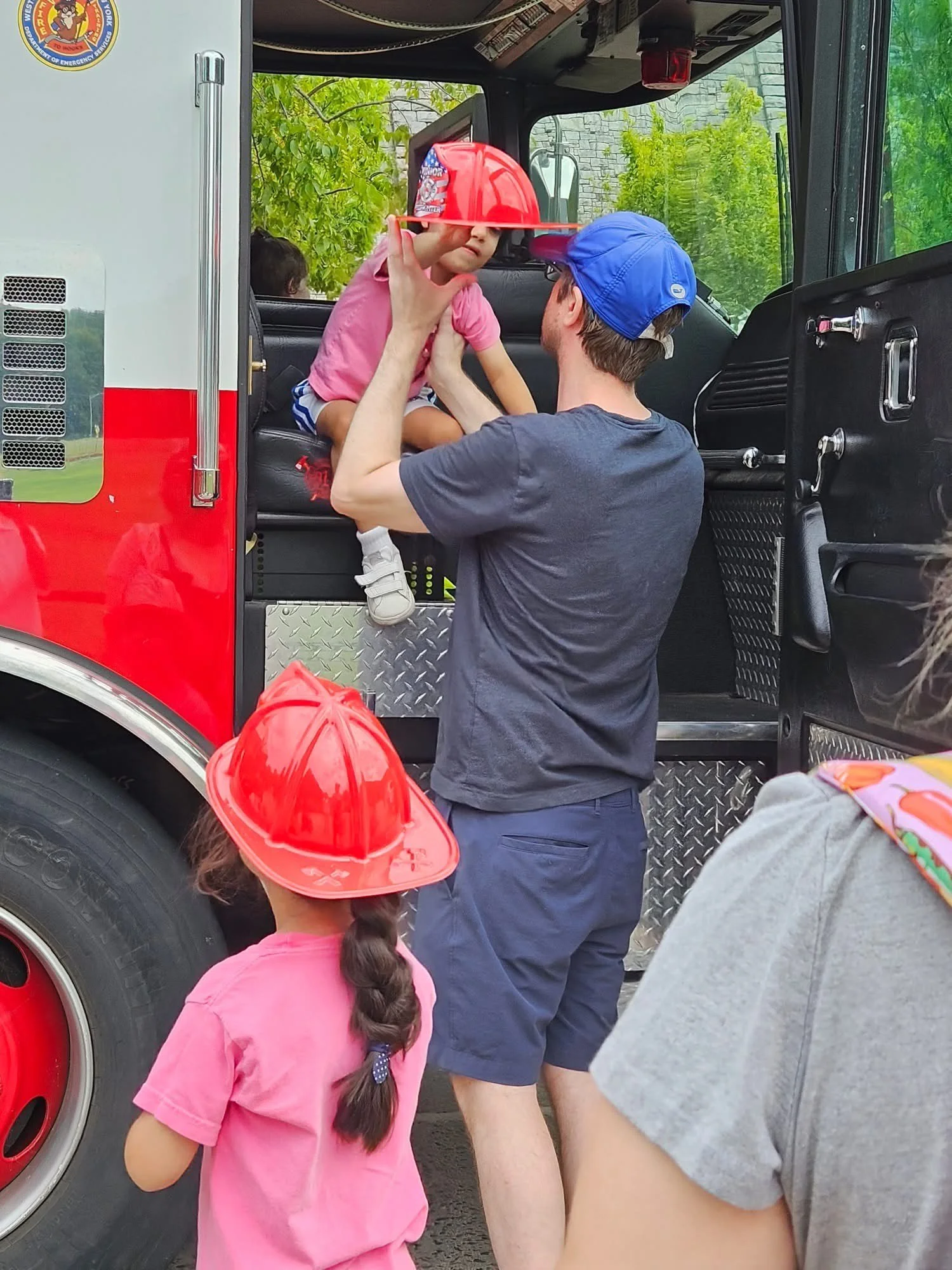 Firetruck Day at the Museum