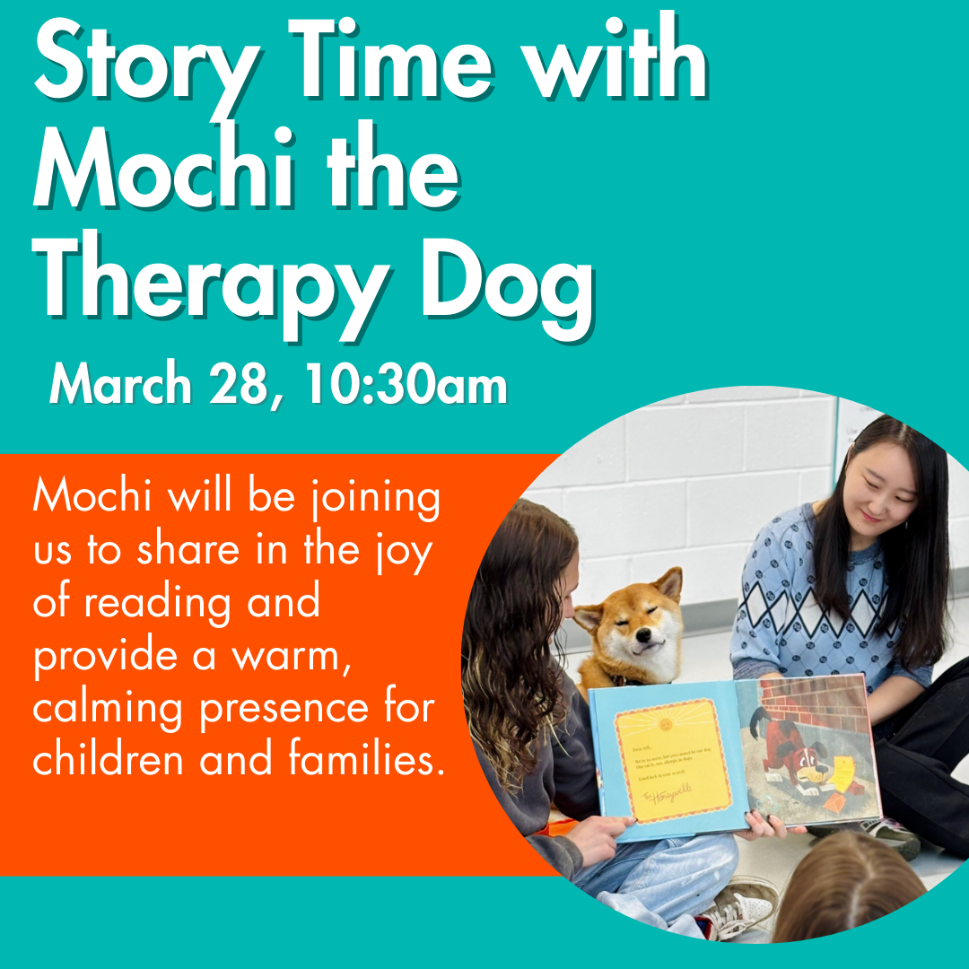 Storytime with Mochi the Therapy Dog 