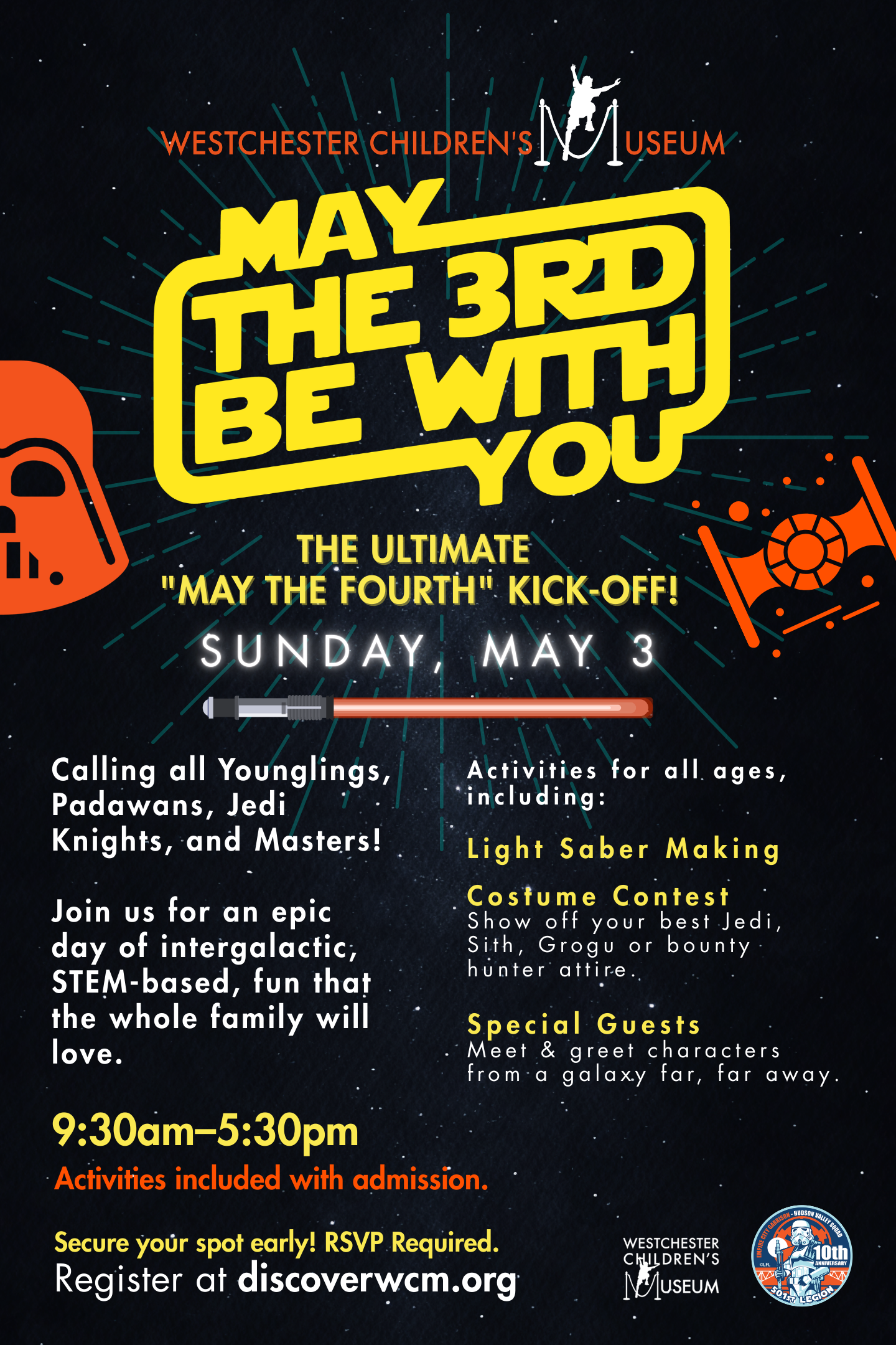 MAY THE 3RD BE WITH YOU!