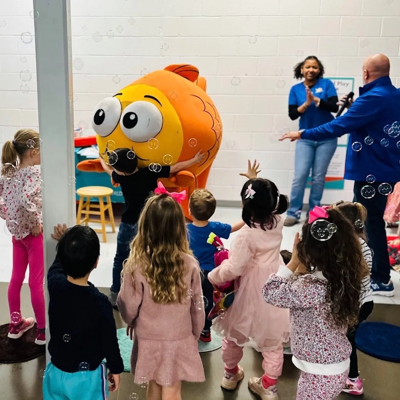 Huge thank you to Goldfish Swim School for joining us at the museum last Sunday 🧡🫧 @goldfishswimschool 

We had such an amazing time together&mdash;filled with creativity, laughter, and energy! From arts and crafts to fun music and movement activit