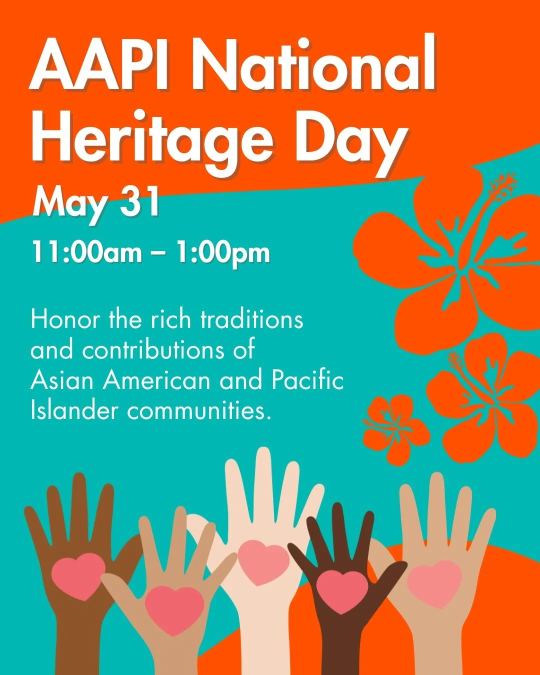 🌸 Celebrate AAPI National Heritage Day with us at the Westchester Children&rsquo;s Museum! 🌸

Join the fun on Sunday, May 31, 2026, from 11:00 AM&ndash;1:00 PM (with morning programming kicking off at 10:00 AM 🎉). Bring the whole family for a morn