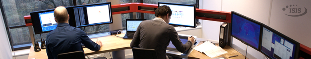 Triton-1 control room, ISIS , Delft, Netherlands.