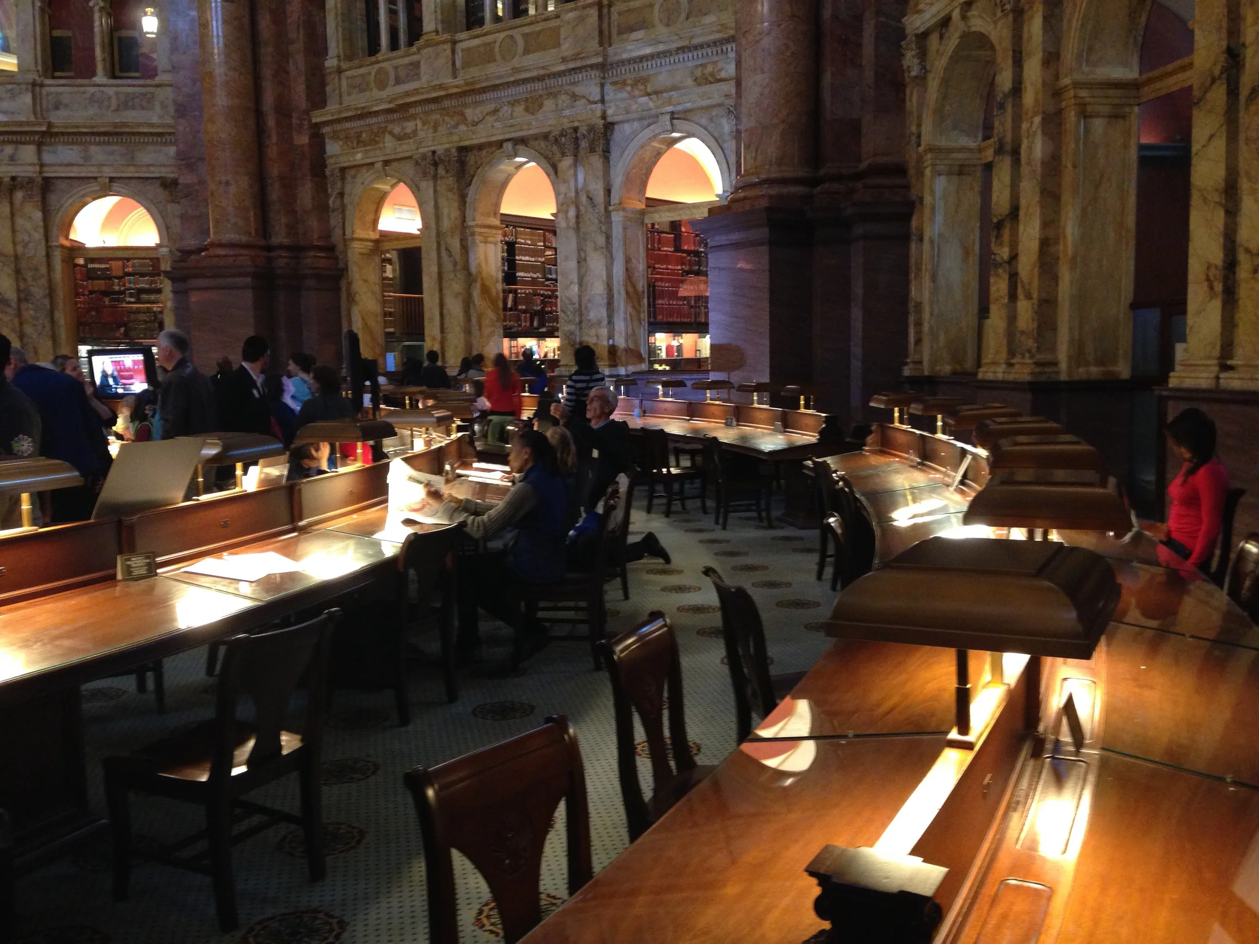 Library of Congress Floor Lamp