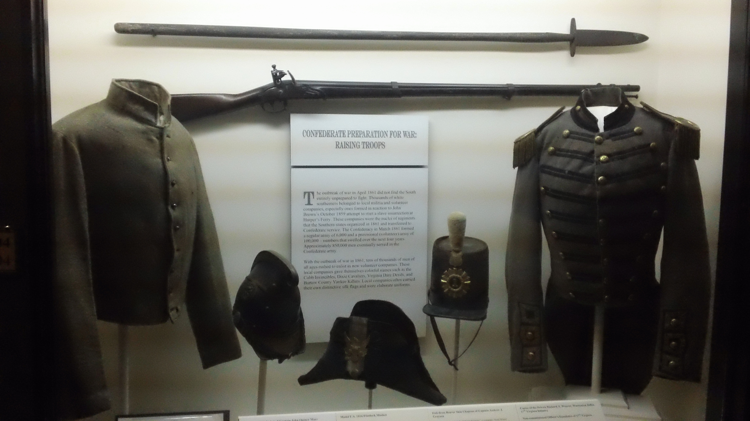 Prewar militia outfits. 