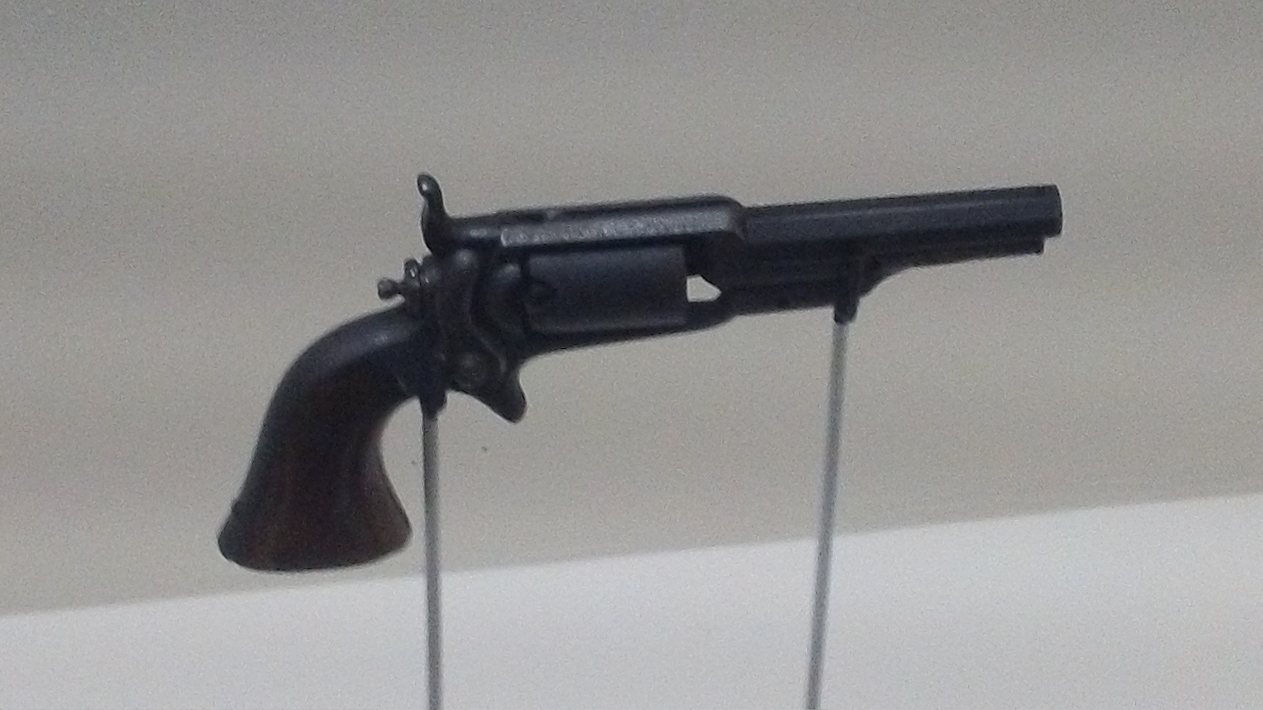  The pistol given to Varina Davis by Jefferson Davis during the evacuation of Richmond.&nbsp; 