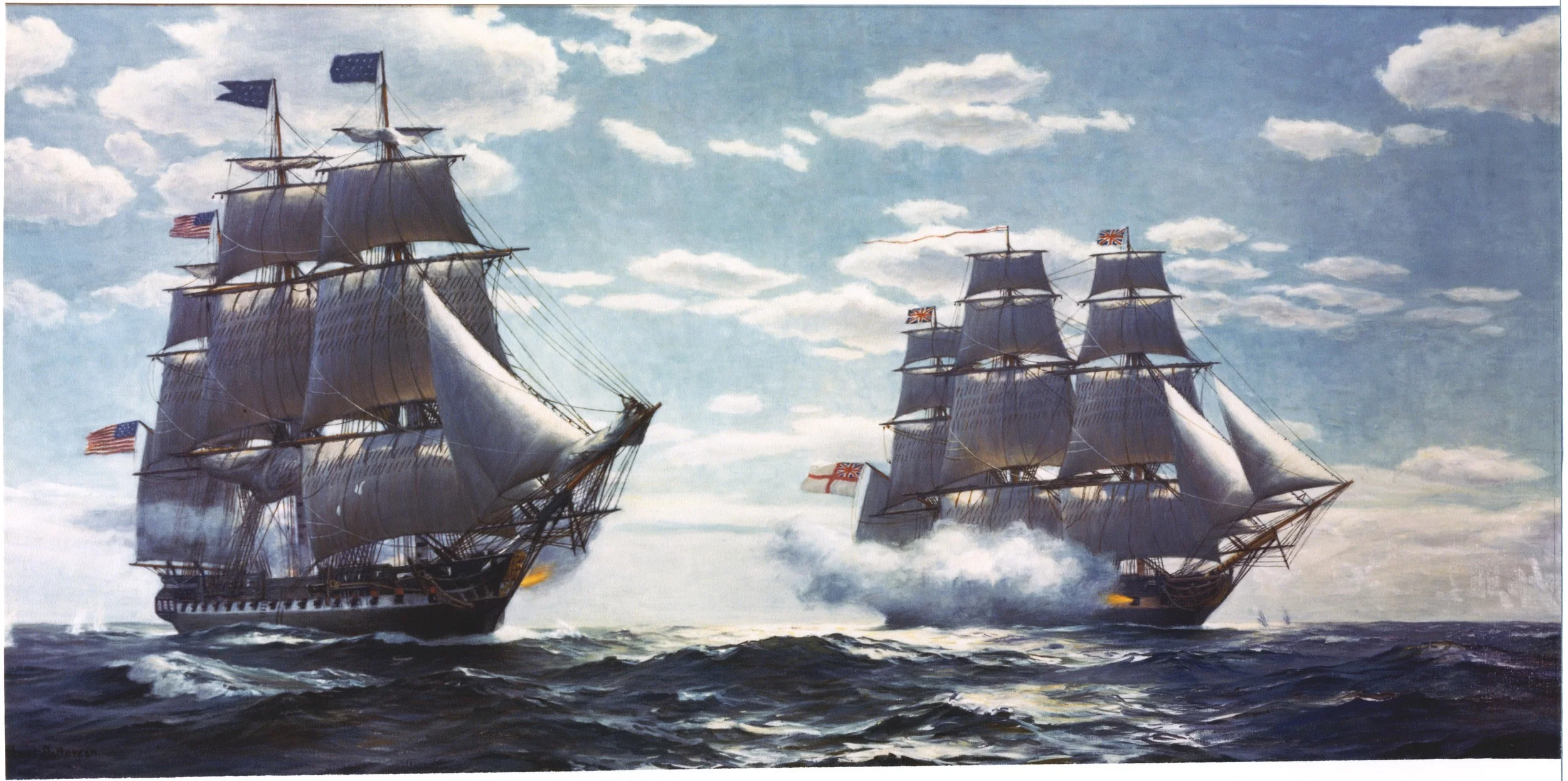 Kicking British Butt Aboard Old Ironsides