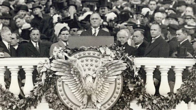 FDR Sworn Into Office
