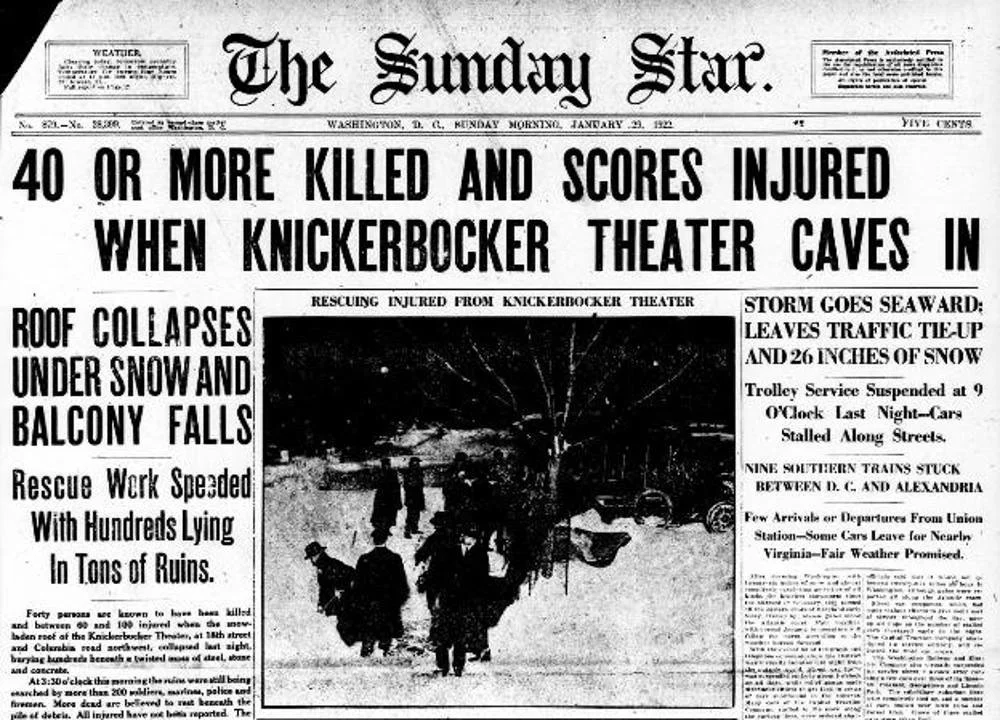 The stunning headline of the Sunday Star